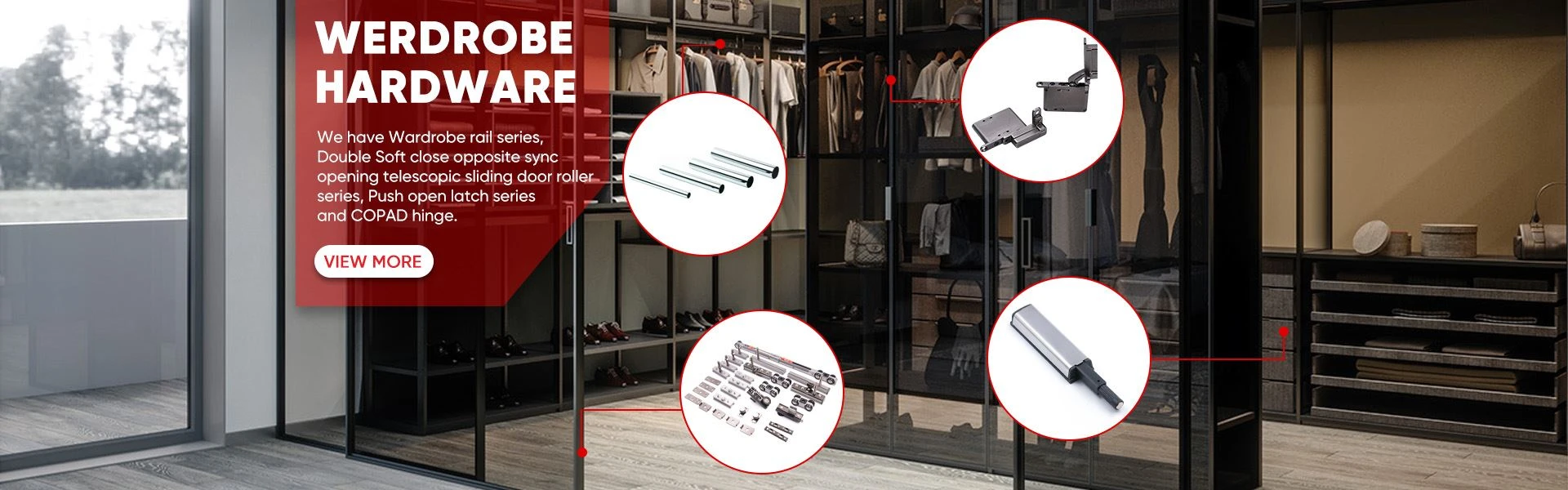 Werdrobe hardware