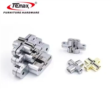 Aksesori Pintu Perkakasan Almari Pakaian Aluminium 90 Darjah Temax